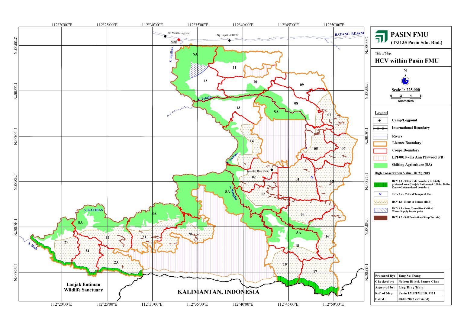 High Conservation Value Hcv Monitoring Pasin Forest Management Unit